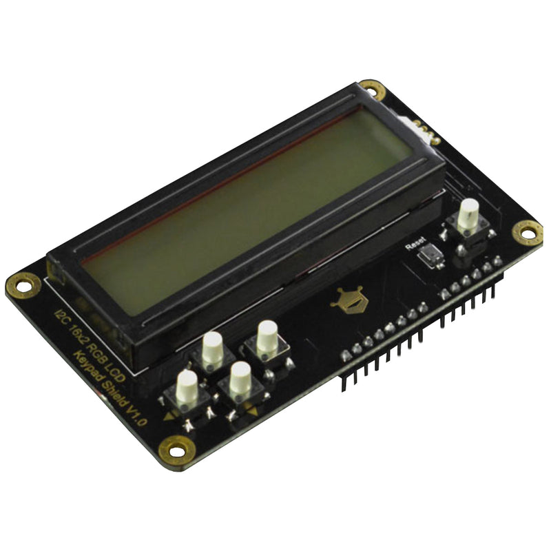 DFRobot I2C RGB Backlight LCD 16x2 Display Module for Arduino (Black Text)