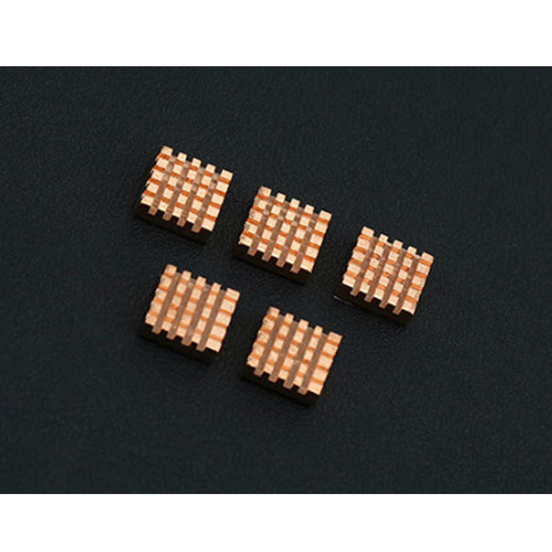 DFRobot Pure Copper Heatsink Pack (5x)