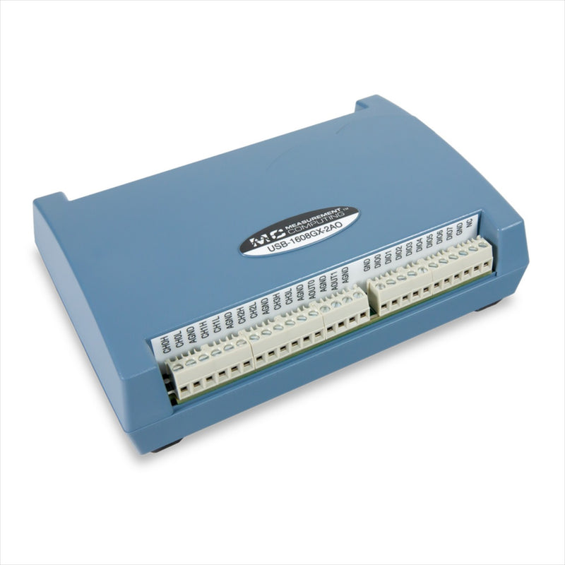 Digilent MCC USB-1608G-2AO High-Speed Multifunction USB DAQ