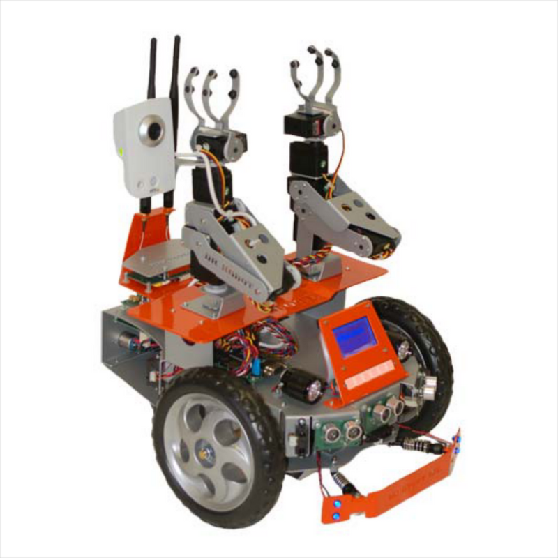 Dr. Robot WiFi Mobile Robot Development Platform w/ Multi-DOF Gripping Arms
