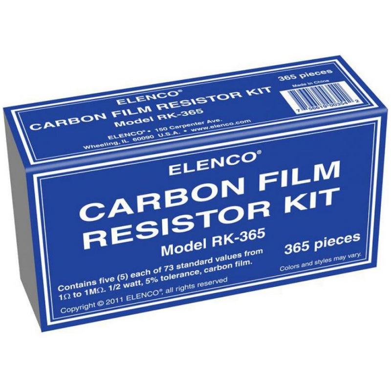 365 Resistor Kit (365pcs)