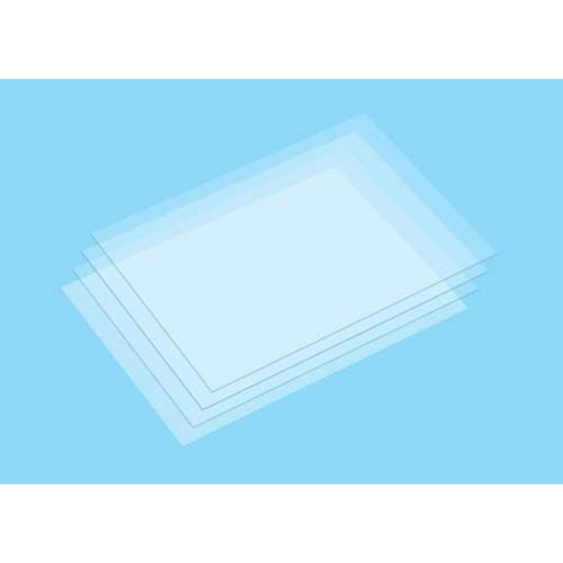 Tamiya Heat-Shrinking PLA Plate, Shrink Sheet, B6-Size, Clear (4x)