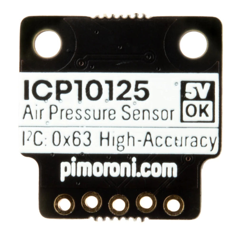 ICP-10125 Air Pressure Sensor Breakout (High Accuracy Pressure / Altitude)