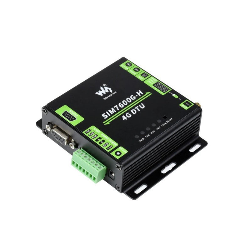 Industrial Grade SIM7600G-H 4G DTU, USB UART/RS232/RS485, LTE Global Band (EU)