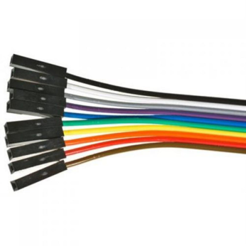 Jumper Wires 7.8 inches M/F (10x)