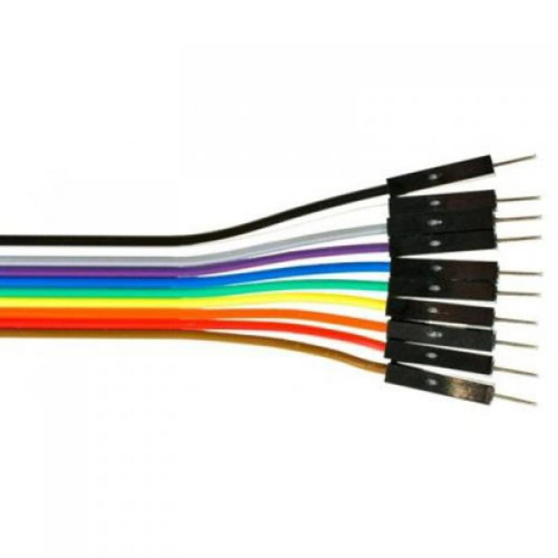 Jumper Wires 7.8 inches M/F (10x)