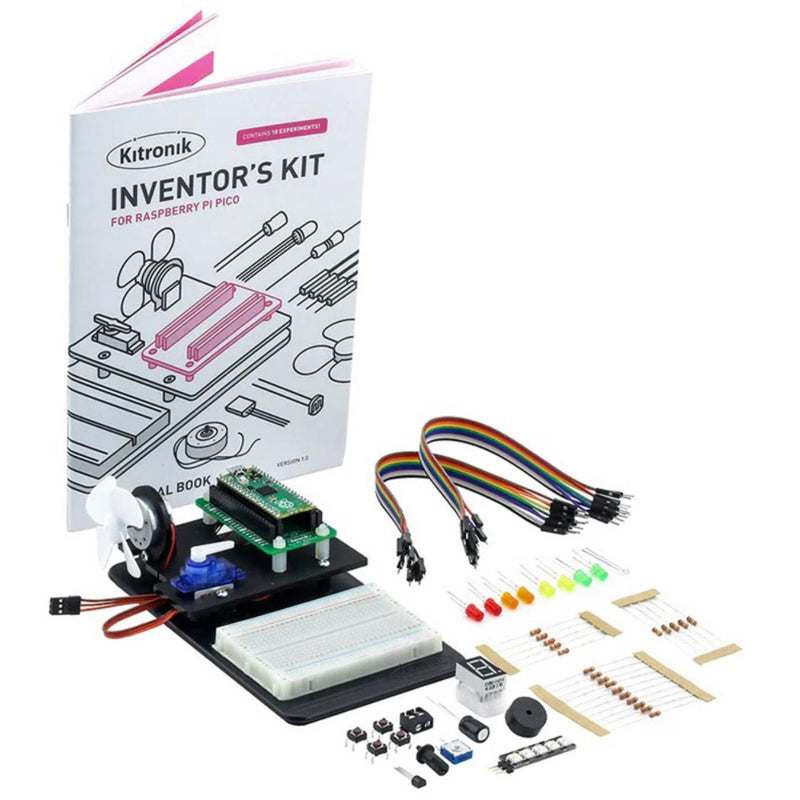 Kitronik Inventor's Kit for Raspberry Pi Pico (20x)