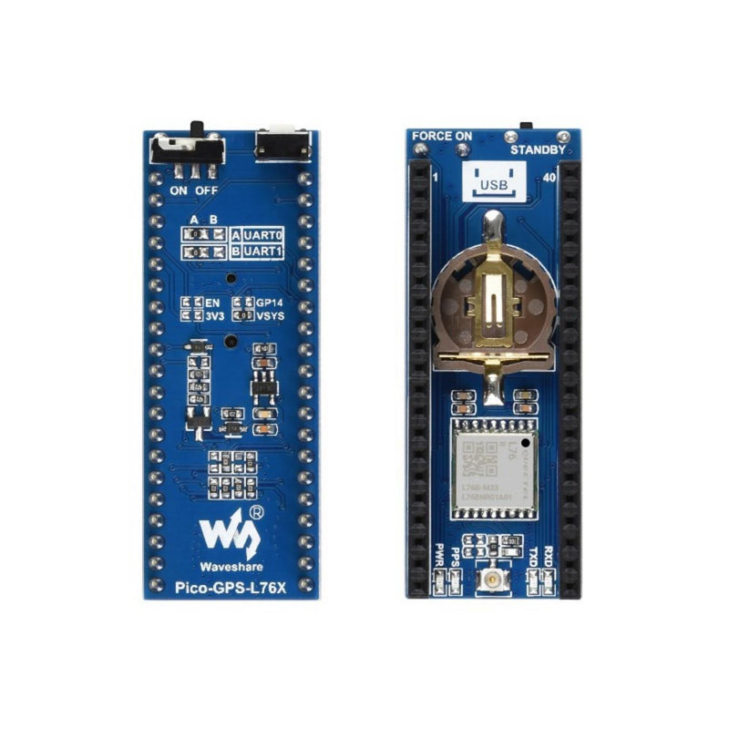 L76B GNSS Module for Raspberry Pi Pico, GPS/BDS/QZSS Support