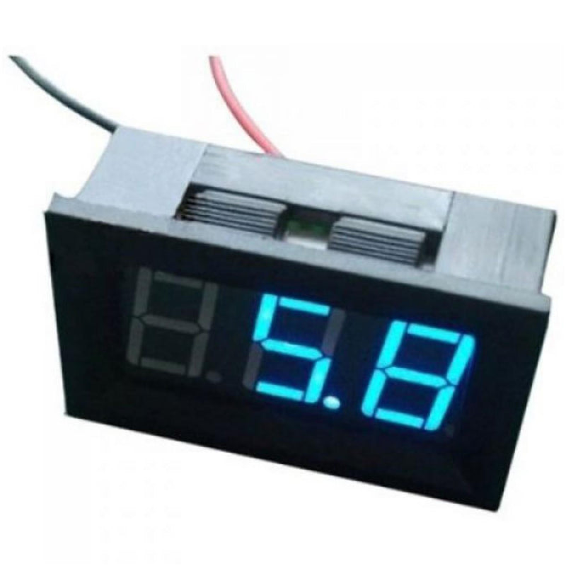 LED 4.5V - 30V Voltage Meter (Blue)