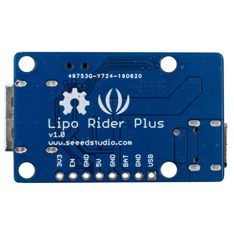 LiPo Rider Plus Charger/Booster - 5V/2.4A USB Type C