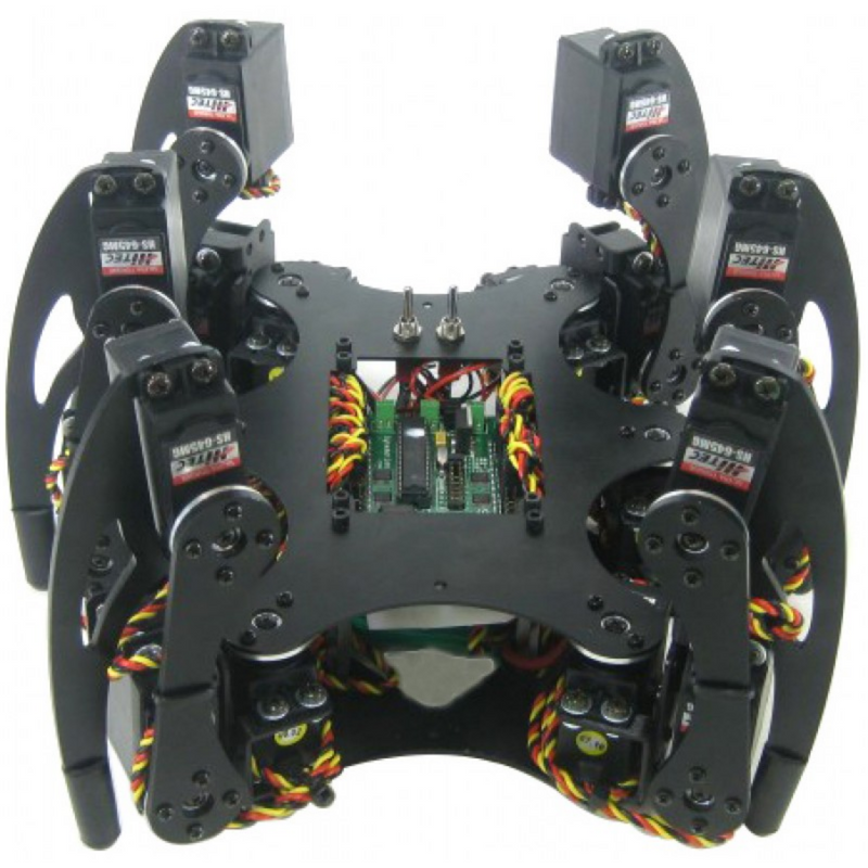 Lynxmotion Phoenix 3DOF Hexapod Robot Kit (No Electronics)
