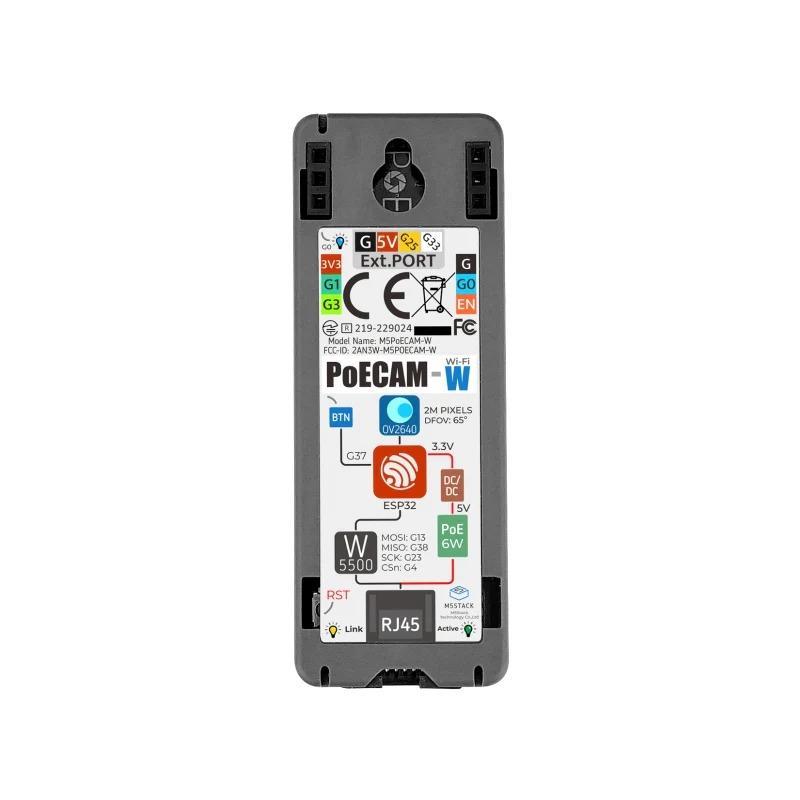M5Stack PoE Camera w/ Wi-Fi OV2640