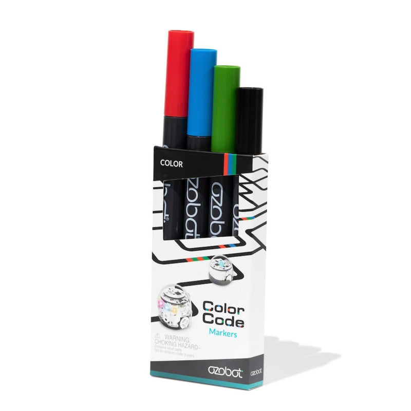Ozobot Washable Color Code Markers for Evo and Bit (4pk)