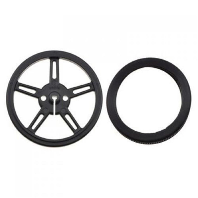 Pololu Wheel 60 x 8mm Black (Pair)