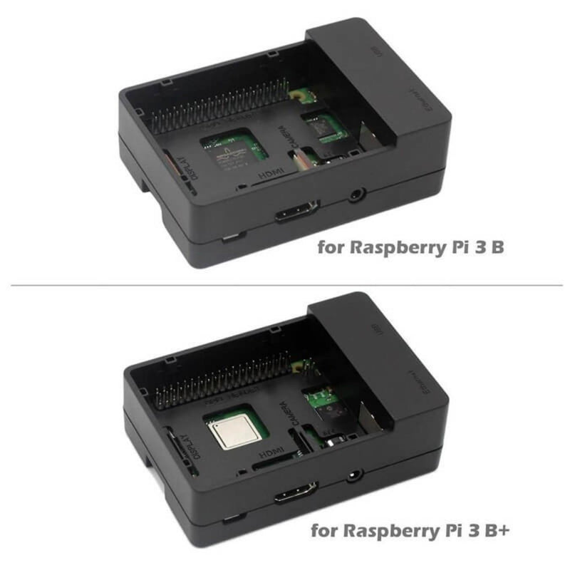 Raspberry Pi 3B+ Case w/ Cooling Fan & Heatsinks