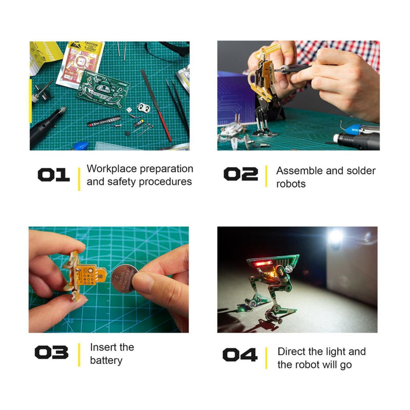 Geeek Club Smart Nano Bots Soldering Kit + Tool Kit