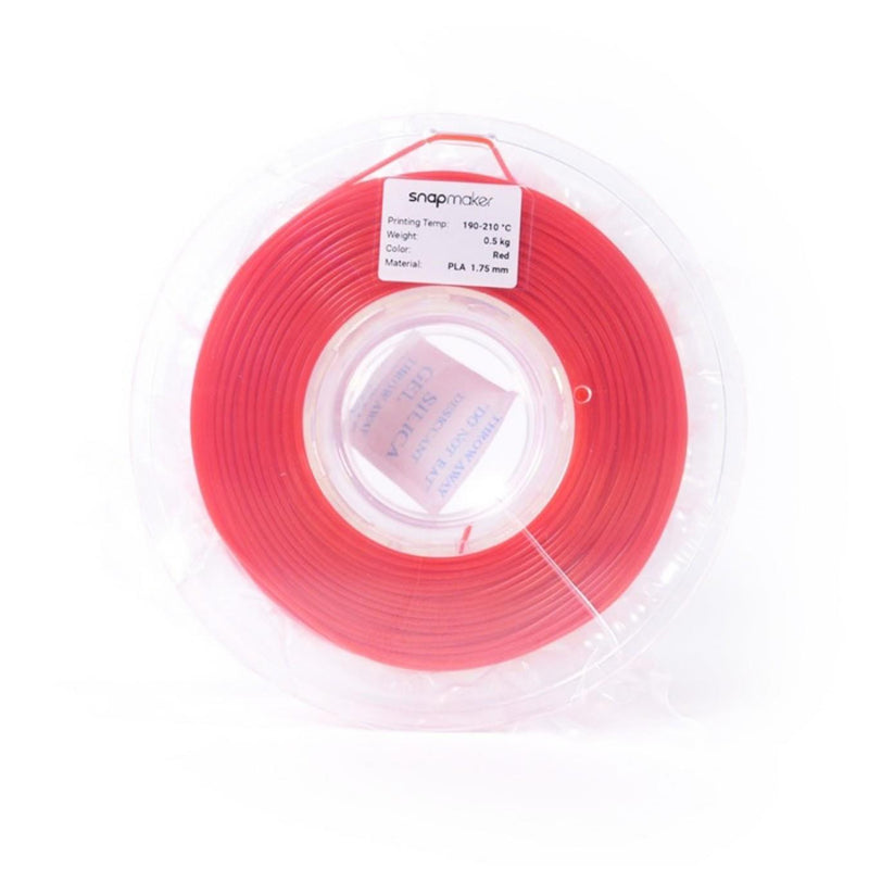 SnapMaker Red PLA 500g Spool 1.75mm Filament