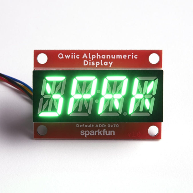 SparkFun Qwiic Alphanumeric Display Kit (6 Displays)