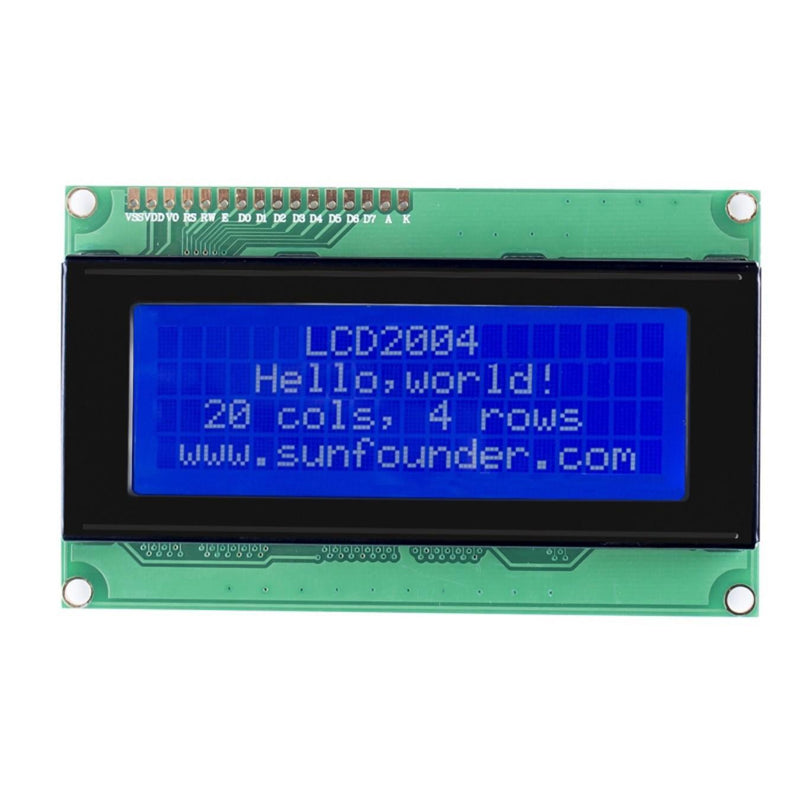 SunFounder LCD2004 Module w/ 3.3V Backlight