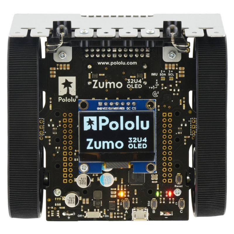 Zumo 32U4 OLED Robot (Assembled with 50:1 HP Motors)